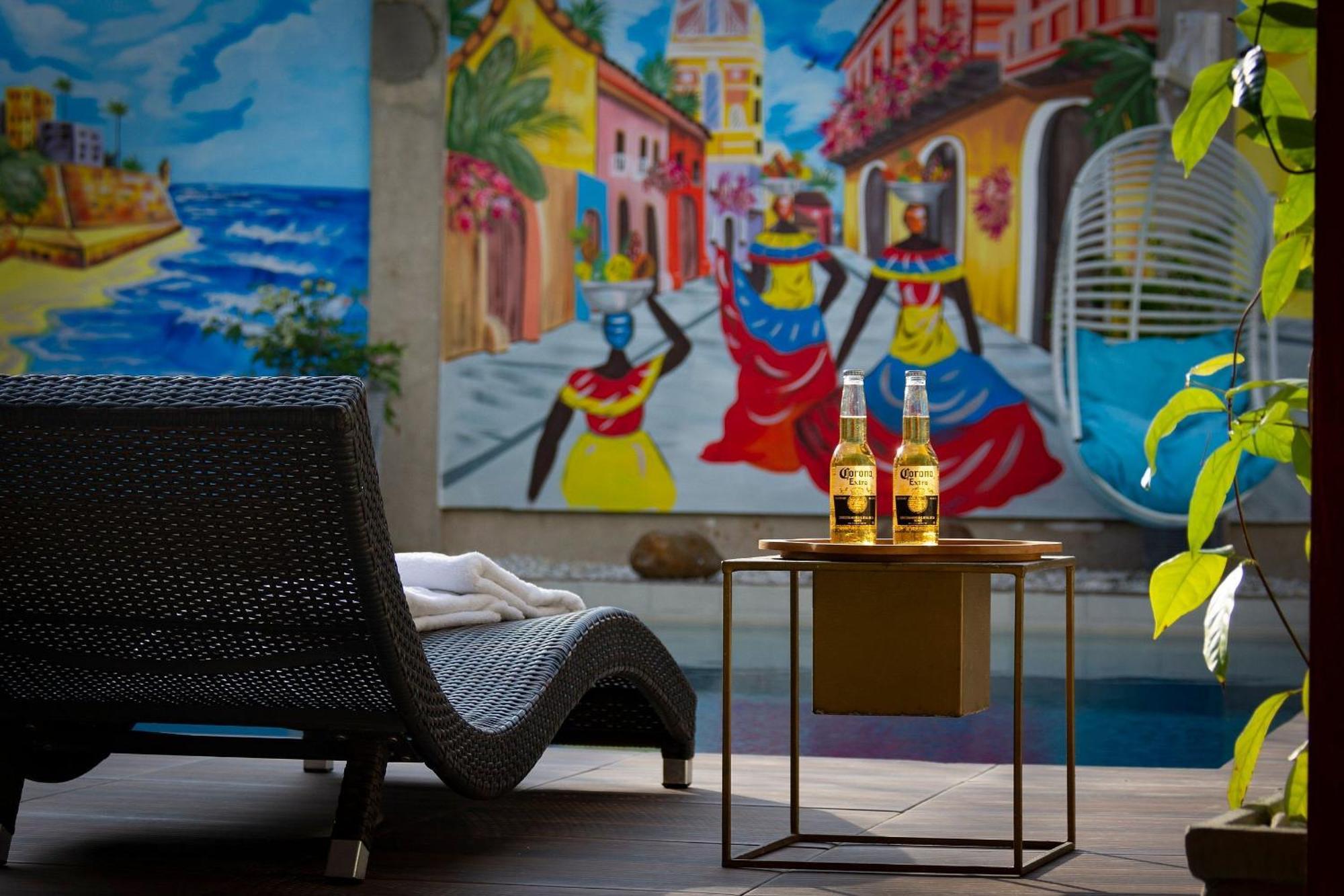 Amazing Beach House 13Br W/Pool & Staff Cartagena Bagian luar foto