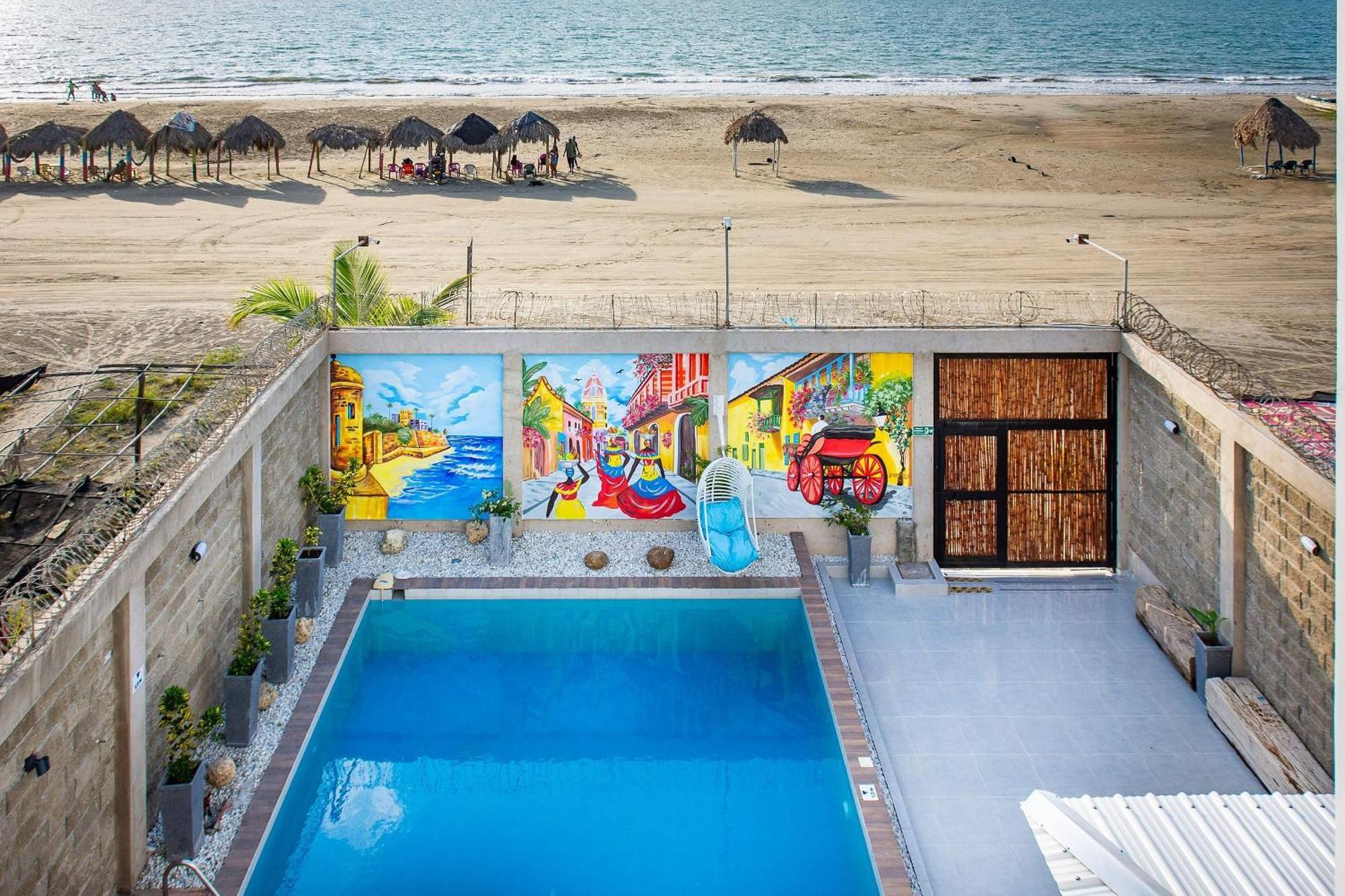 Amazing Beach House 13Br W/Pool & Staff Cartagena Bagian luar foto